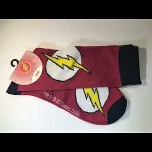 Flash DC comics mens socks superhero